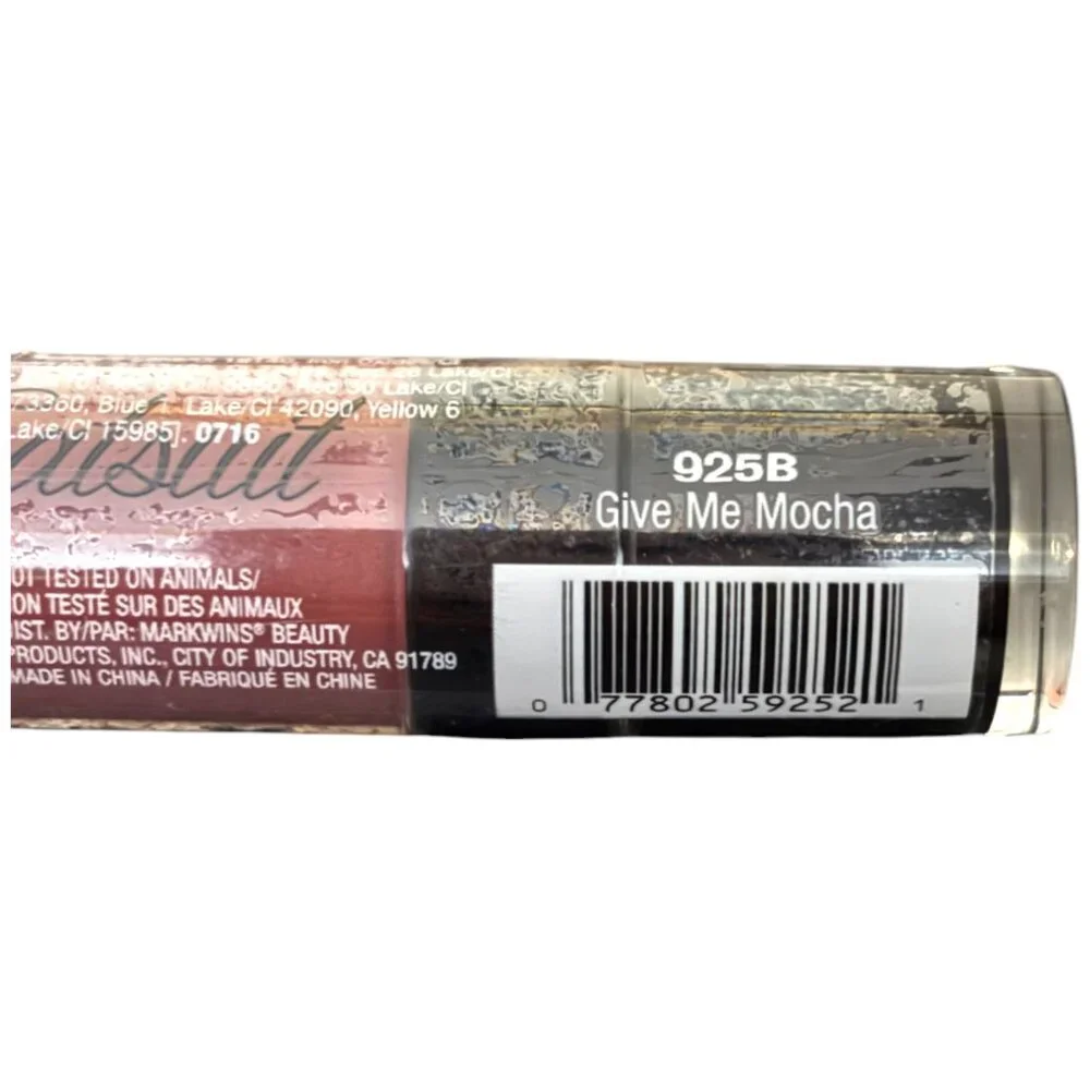 Wet N Wild Megalast Liquid Catsuit Matte Lipstick 925B Give Me Mocha Sealed NWOB